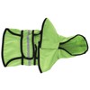 Dog Raincoat Polyester Pet Rain Cape Jacket Reflective Stripe Waterproof