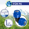 Angle Connector Diameter 32 mm with Angle 90° Polypropylene Polypropylene