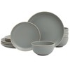 Gibson Home Gibson Home Rockaway 12-Piece Dinnerware Set Service for