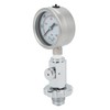 Scuba Diving Air Tank Pressure Testing Checker with 0‑400 Bar