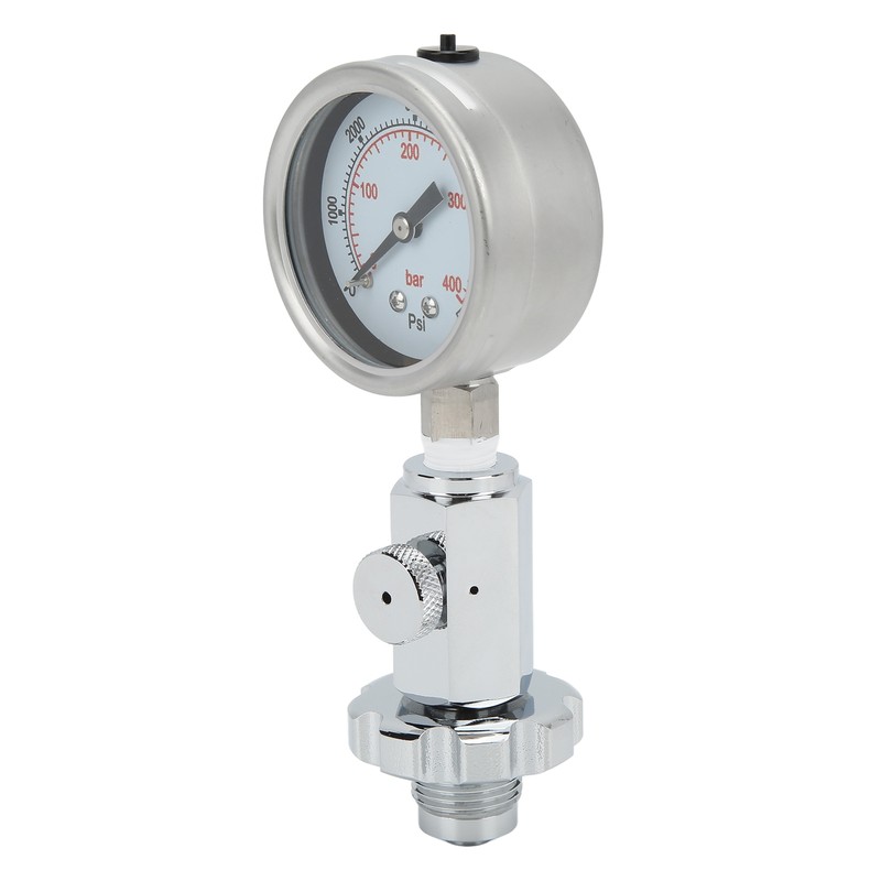 Scuba Diving Air Tank Pressure Testing Checker with 0‑400 Bar
