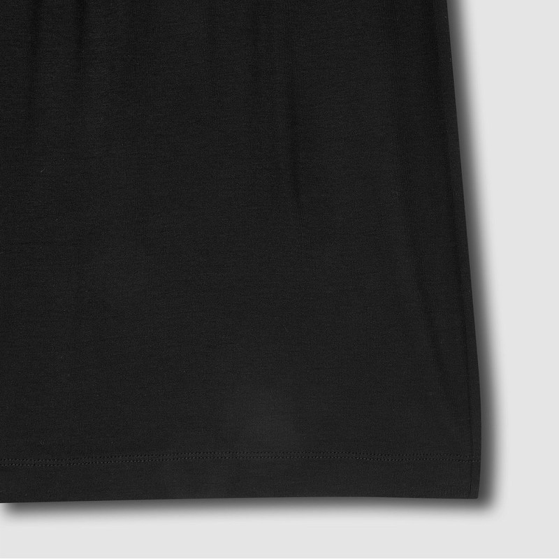 JAJU [JAJU/자주] 여 컴피 8부 큐롯 라운지 팬츠_블랙 [JAJU] Women's