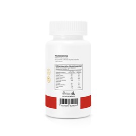 VIZANA NUTRITION | Psyllium Husk Sin Azúcar en Cápsulas HPMC Vegetarianas (150 Caps-500 mg), Origen Psyllium: India