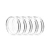 QWORK® 200PCS Coin Capsule Coin Holder - 25mm - Plastic