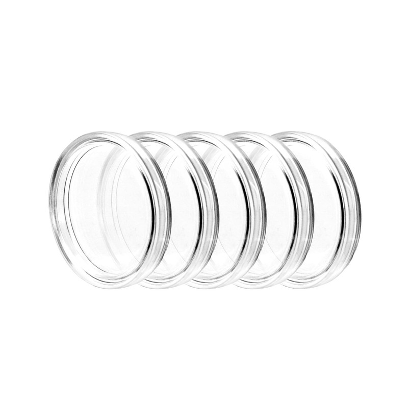 QWORK® 200PCS Coin Capsule Coin Holder - 25mm - Plastic