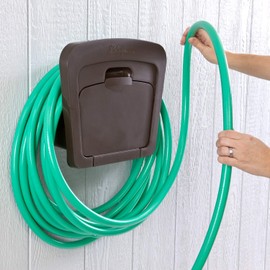Liberty Basics 501 Garden Hose Hanger w/Storage Compartment