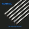 Glarks 6 piezas de 3 mm x 300 mm de