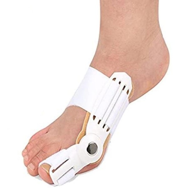 Hinged Orthopedic Bunion Relief Splint 2PCS from PEDIMEND - Hallux