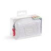 Back2Fun Uni Kinder Monedero Purpurina Blanco B2f Reisezubehör-Brieftasche, weiß