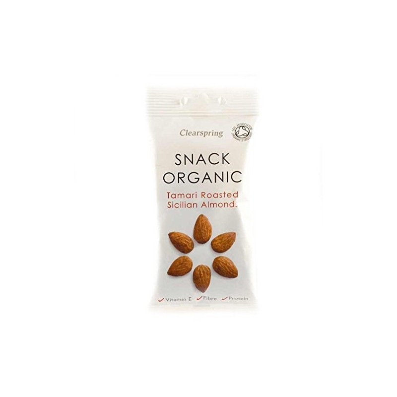 Clearspring | Tamari Roast Sicilian Almonds | 1 x 30g