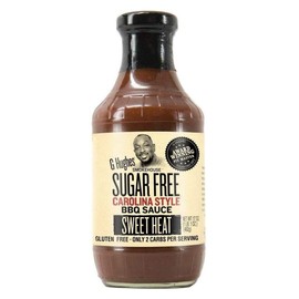 G Hughes Sauce Bbq Sweet Heat Carolina - 17 oz (Pack of 6)
