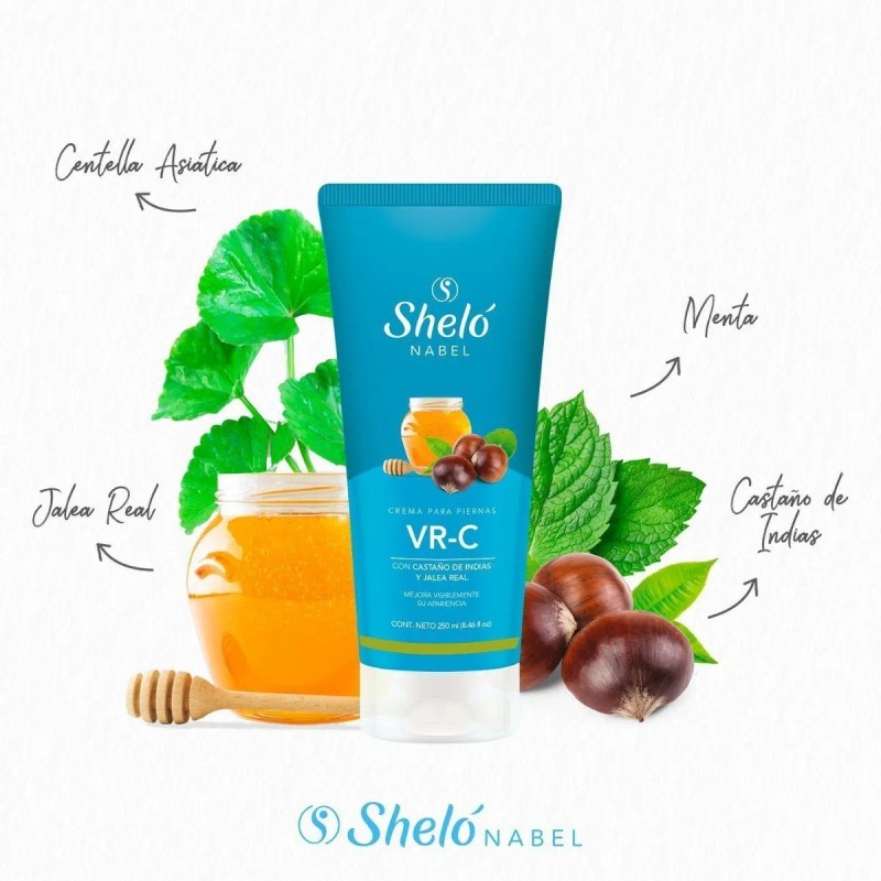 Crema Para Varices Vr-c / Sheló Nabel / Piernas Relajadas
