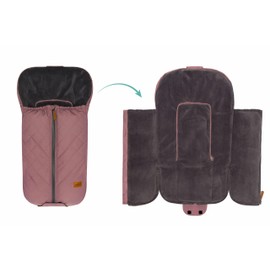 Fillikid Nevado Winter Footmuff Baby Seat, Baby Carrycot Exclusive Warm Baby Foot Muff Waterproof, Windproof & Machine Washable Universal for Group 0 Car Seats and Pushchairs