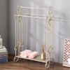 Free Standing Towel Rack for Bathroom 3 Tier Metal Towel