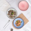 Selamica Ceramic Pasta Bowls Set 34 OZ, Large Salad Bowl