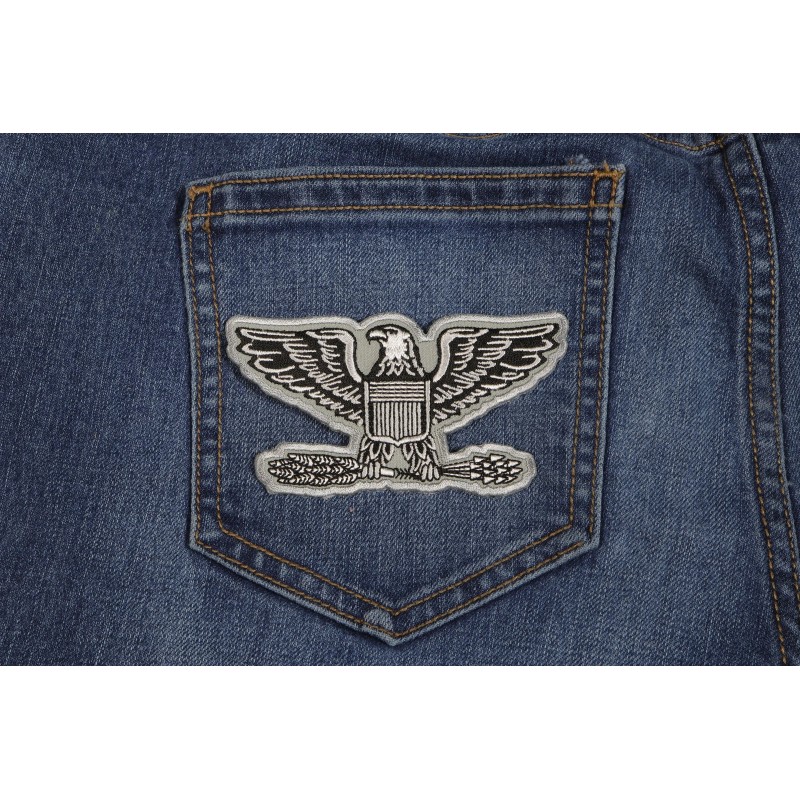 Ivamis Colonel Eagle Insignia Patch- 4x2.1 inch - P5772