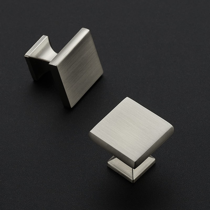 Home Expert 5 Pack Cabinet Knobs Kitchen Cabinet Knobs Silver