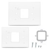Thermostat Wall Plate Compatible with THP2400A1027W Honeywell Home Thermostat Coverplate