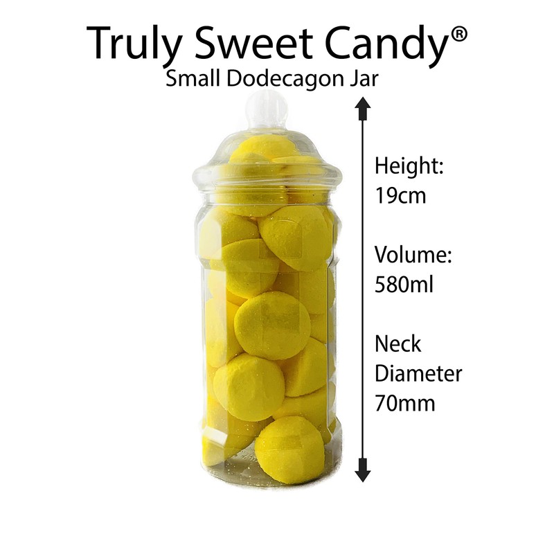 Truly Sweet Candy 10 Plastic Sweet Jars, 5 styles, 2