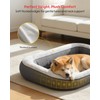 QPAU 36 in Inflatable Dog Bed for Home Travel and