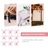 Beaupretty - Juego de 50 mariposas para manualidades (malla transparente,