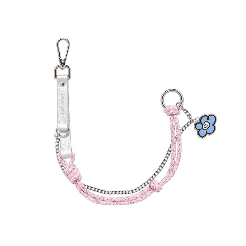 Wakiwilly Wakiwilli Lily Strap Key Ring Pink