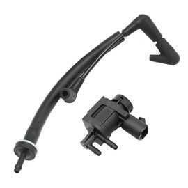 Vkinman 926-390 Check Valve Vacuum Hose and 7L1Z-9H465-B 4X4 4WD Vacuum Solenoid Valve Replacement for Ford F Series 150 2017 2018 2019 2020, Replace FL3Z3A788B,‎ FL3Z-3A788-B-1, FL34-7A788-AD