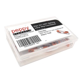 WAGO 221-2401 Lever Nuts Compact Splicing Inline Wire Connectors with Case | 20pc