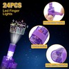 Ciwuchu 24-Pack LED Finger Lights for Birthday Party – Light-Up