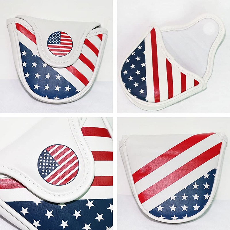 ANCLLO Golf Club Mallet Putter Cover Magnetic Closure Creative USA