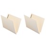Smead End Tab Fastener File Folder, Shelf-Master Reinforced Straight-Cut Tab,