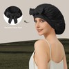 100% Mulberry Silk Bonnet for Sleeping for Women, 22 Momme