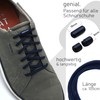 Run out sports Elastic Laces With Metal Fastener, No Bow,