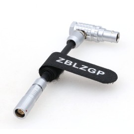 ZBLZGP EXT 7 Pin Male to RS 3 Pin Female Cable for ARRI Alexa Mini Remote Boot Run Stop (Elbow 7 pin)