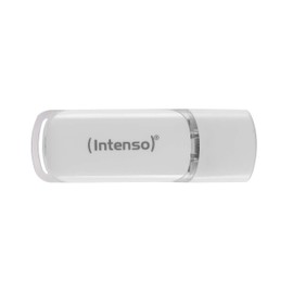 Intenso Flash Line 64 GB USB-C Stick, Super Speed USB 3.2 Gen 1x1, White