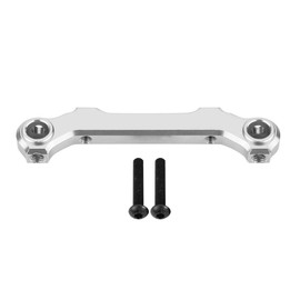 Aluminium Alloy Front Shock Damper Body Post Mount for  Rock Racer 90026 RC Car (Silver)