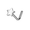 Pierced Owl 20GA ASTM F-136 Implant Grade Titanium Star Top