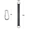 ISusser 4 PCS Black Tree Swing Straps Hanging Kit with