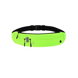 Waterfly Running Belt Bum Bag: Runner Marathon Jogging Waist Pack Sport Workout Exercise Fitness Phone Holder Bag for Men Women Jogger Slim Waistband