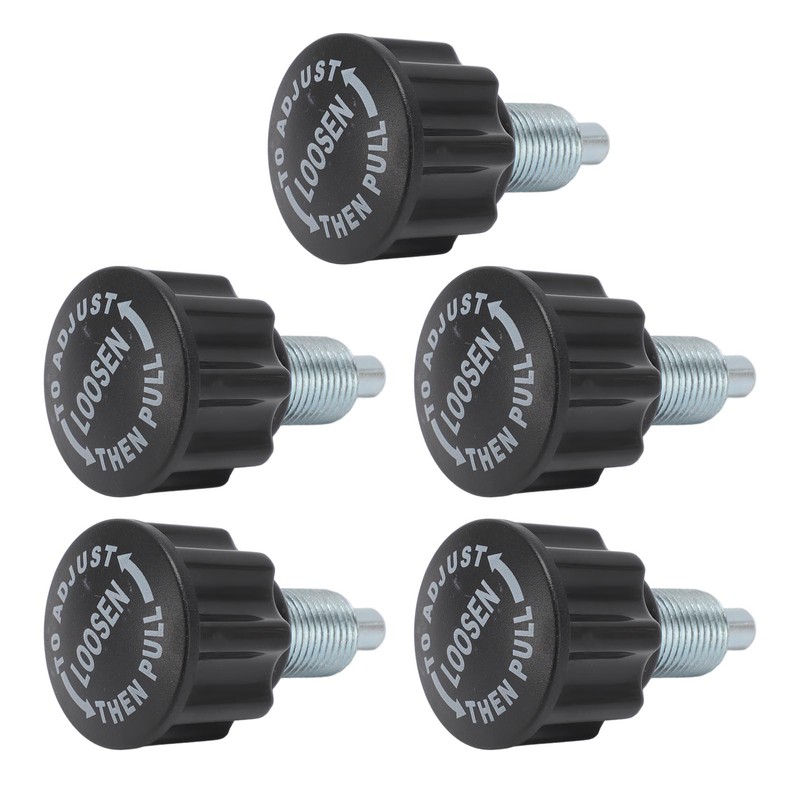 5PCS Pull Pin Spring Knob Replacement Exercise Bike Locking Pin