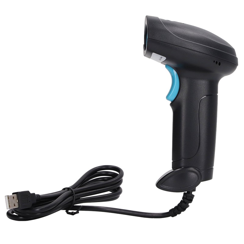 1D Barcode Scanner High Accuracy Fast Decoding Ergonomic USB Wired