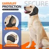 Waterproof Dog Swim Hat Bath Cap,Pet Calming Head Cover Ear