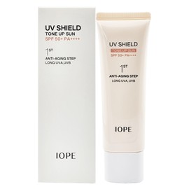 IOPE UV Shield Tone Up Sun 50ml Natural and bright tone up / 아이오페 UV 쉴드 톤업선 50ml 자연스럽고 화사한 톤업