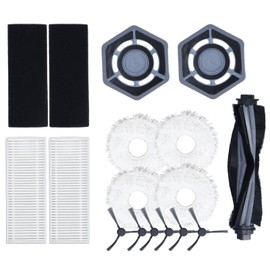 Main Brush Side Brush Filter Mop Cloth Mop Module Robot Cleaner Accessory Kit Mopping Washing Integral Accessory Kit for N9 Plus
