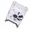 CPU Cooling Fan 3.54in 2 Heat Pipes 3pin 12VDC 2000RPM