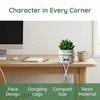 Fake Plant with Gray Flower Pot Artificial Succulents Plant for