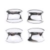 autotrim000 For Toyota Tacoma 2016-2023 Chrome Side Door Handle Bowl