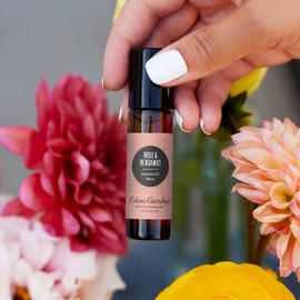 Edens Garden Rose Bergamot Essential Oil Roll-On Blend- 100% Pure Premium Grade, Natural, Therapeutic, Aromatherapy, Kid & Skin Safe, The Best For Body, Gifts, Relaxation Pre-Diluted 10 ml (.33 fl oz)