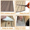 Yutianli PVC Slat Wall Panel Peel and Stick 118"x 15.7"