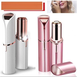 Women Electric Brows Trimmer Razor Hair Remover Facial Face Eyebrow Epilator USA - Colour: White, Size: Rechargeable